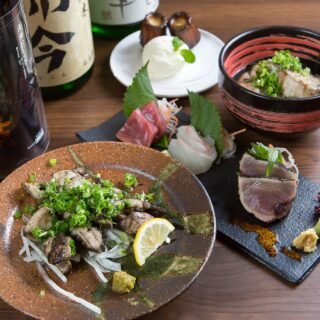 火ノ嵐といえば香ばしい炭焼き料理！ 絶妙な火加減で焼き上げた…